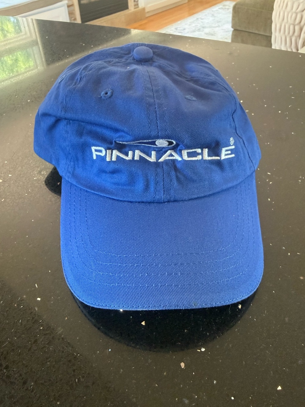 Men's Blue Pinnacle Baseball Style Golf Cap